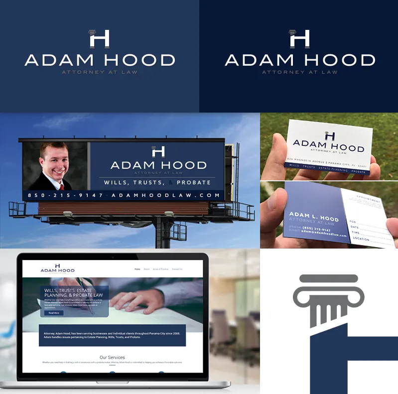 adam hood law mosaic of branding work
